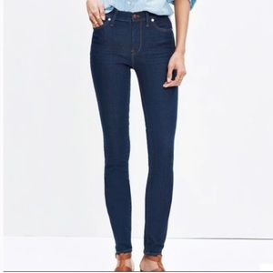 Madewell high riser skinny Davis